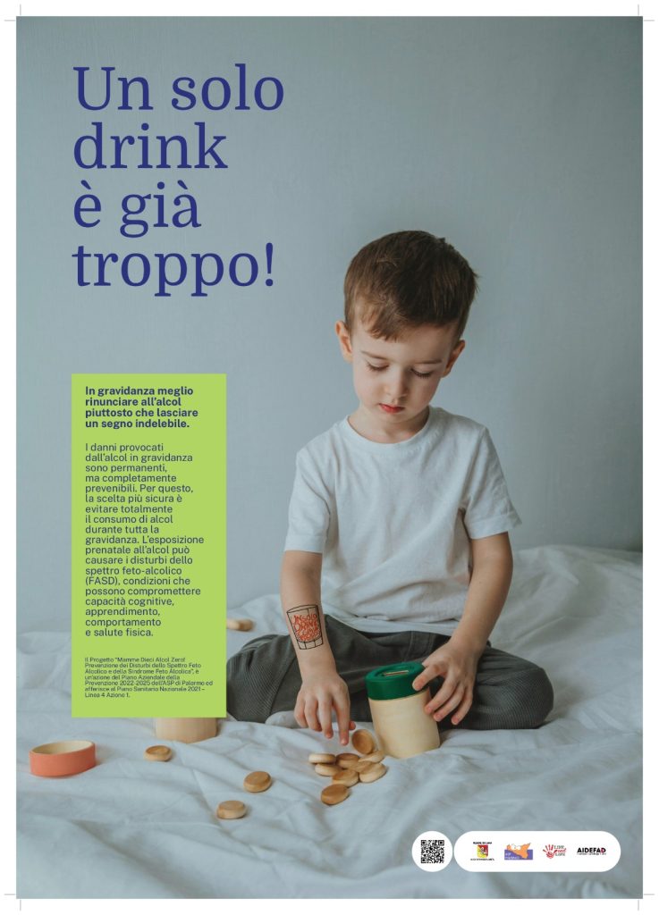 FASD Day 2026 a Palermo contro il consumo di alcol in gravidanza